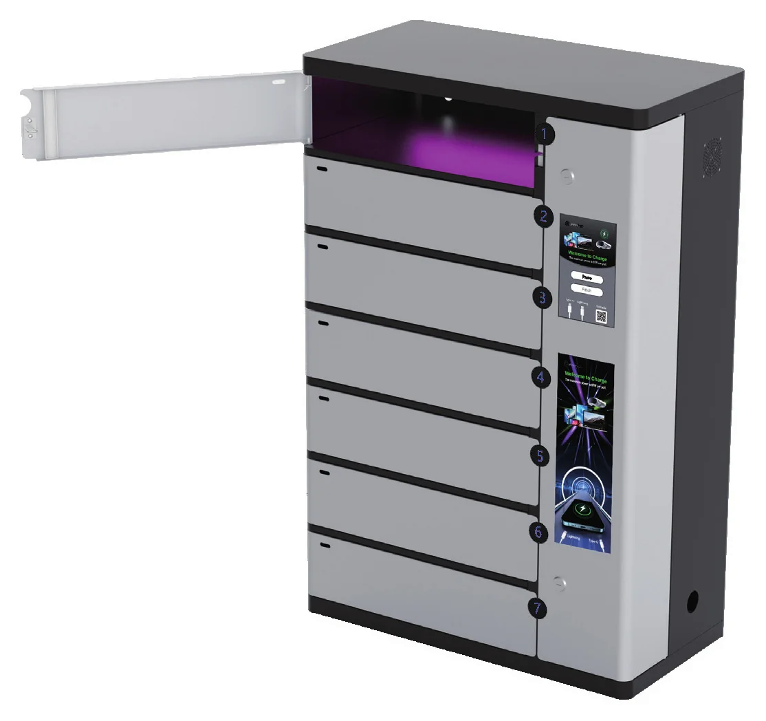 Evolve III 7-Bay Smart Charging Locker